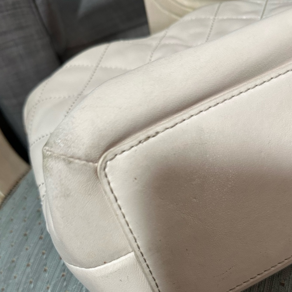 Kate Spade White Quilted Chain Shoulder Bag - Picture 8 of 14